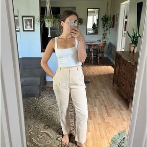 Deadstock American apparel linen trousers